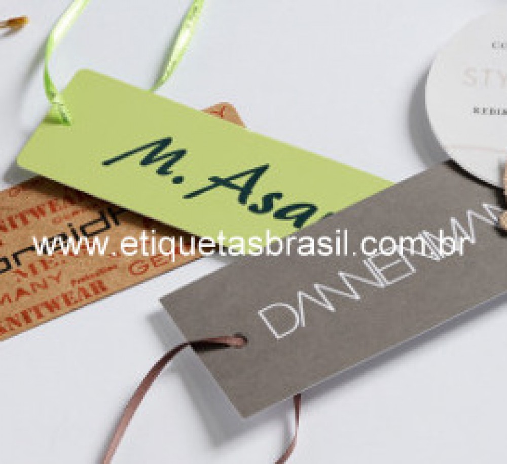 tags para roupas